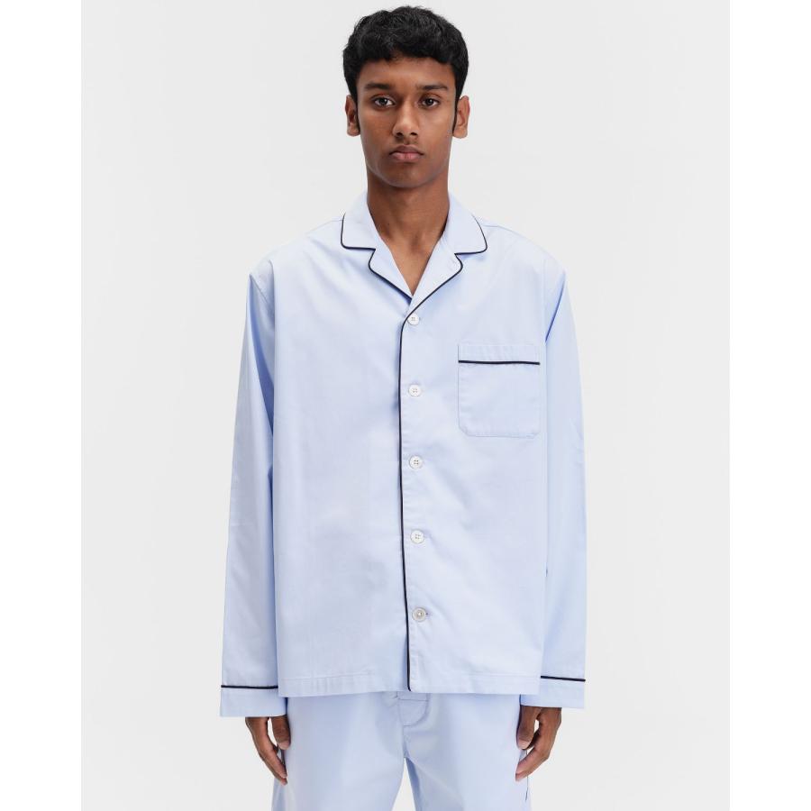 正規販売店 テクラ TEKLA パジャマ 長袖シャツ メンズ レディース ルームウェア サテン PAJAMA SATINの画像