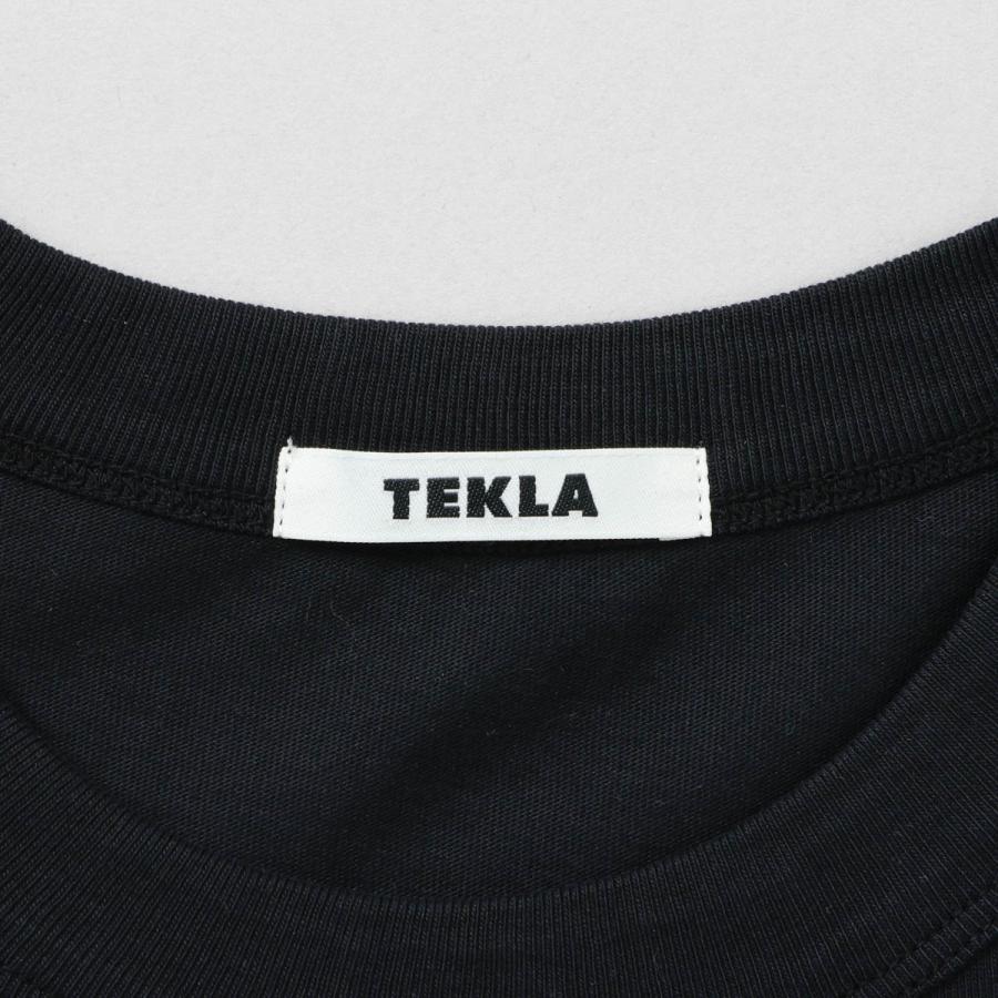 TEKLA 正規販売店 テクラ Tシャツ クルーネック 無地 コットン