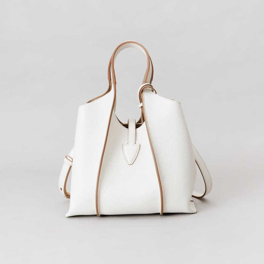 現状品 TOD’S トッズ トートバッグ レザートートバッグ ホワイト [1000025411781] TOD'S（トッズ） TOD'S XBWAPAF 9300 QRI トートバッグ レディース