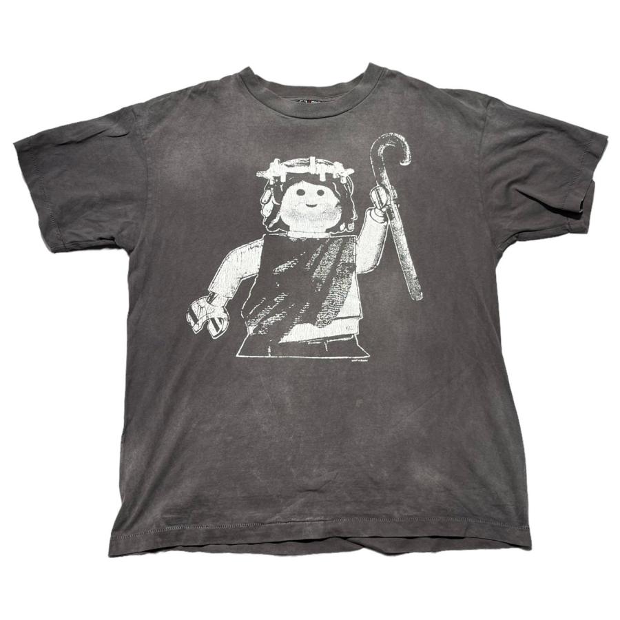 SAINT MICHAEL(セントマイケル) 21AW JESUS BLOCK T-SHIRT ジーザス  