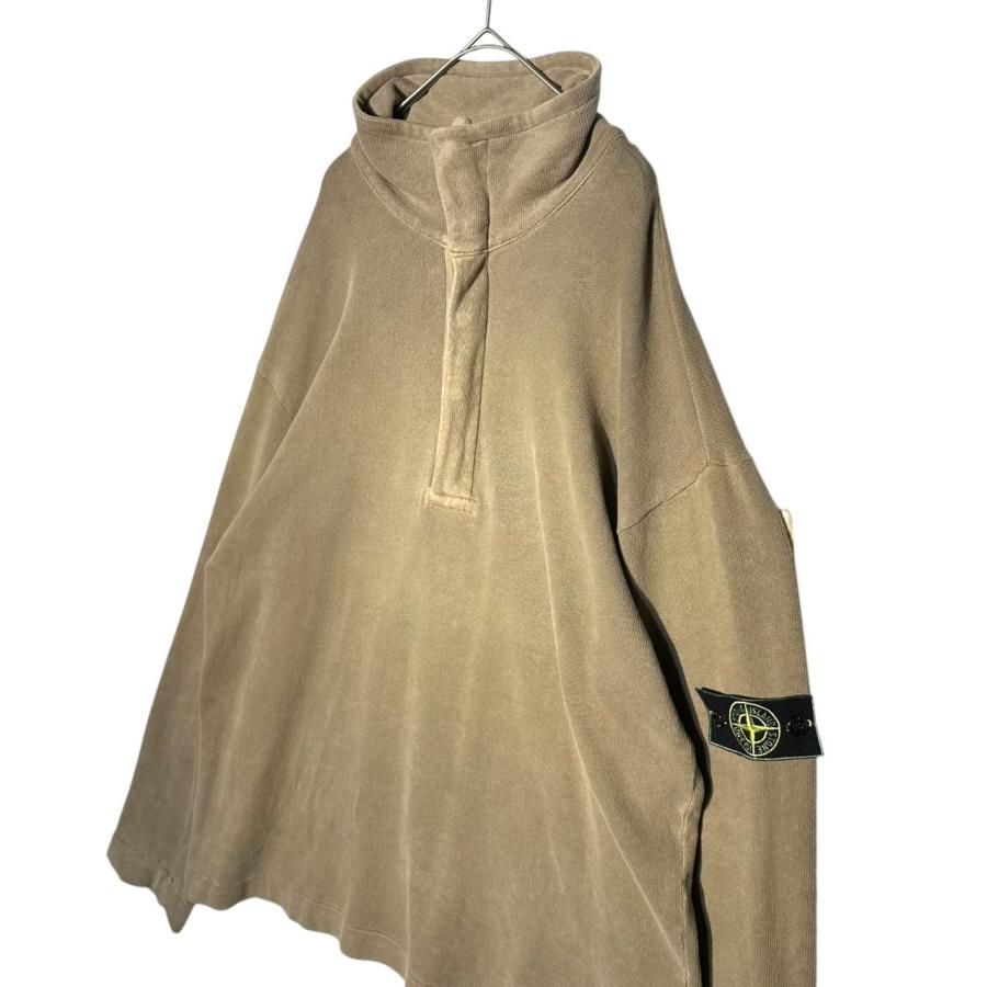 STONE ISLAND(ストーンアイランド) 98AW ハーフジップ＆ボタン