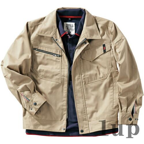 【廃番特価】M-5L 作業服 寅壱 作業着 2170-124 長袖ブルゾン (大きいサイズも同価格) | 寅壱 | 04