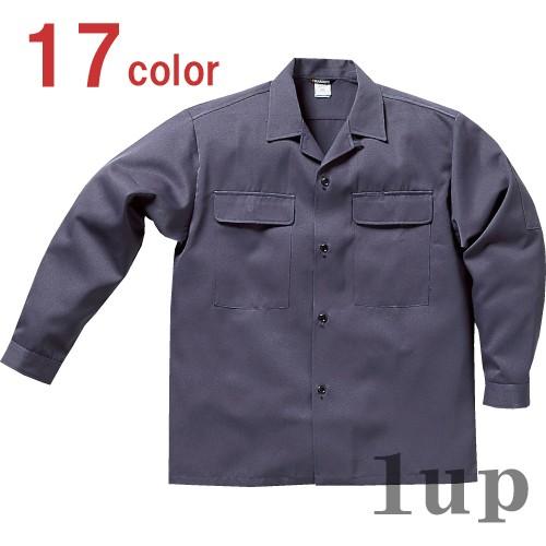 寅壱 作業服 作業着 2530-106 オープンシャツ M-LL : ワンナップ Yahoo 