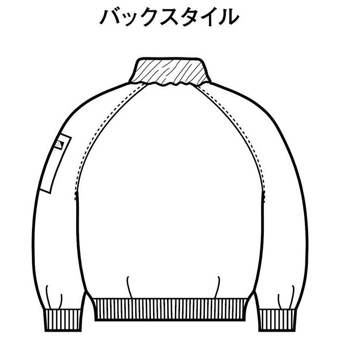 作業服 寅壱 防寒着 2530-124 パイロットジャンパー (防寒服)(大きいサイズも同価格) | 寅壱 | 07