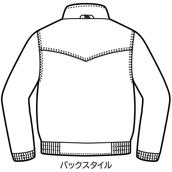 M-5L 作業服 寅壱 防寒着 3270-124 防寒ブルゾン (防寒服)(大きいサイズも同価格) | 寅壱 | 10