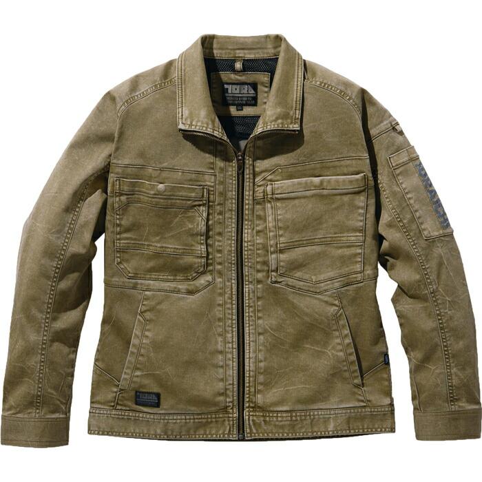 S-5L 作業服 寅壱 作業着 3550-124 ワークジャケット  (年間)(大きいサイズも同価格) | 寅壱 | 07