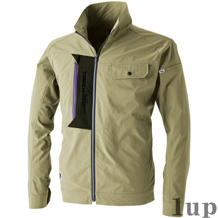 S-5L 作業服 寅壱 作業着 3561-124 ワークジャケット (春夏)(大きいサイズも同価格) | 寅壱 | 09