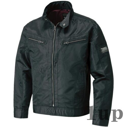 【廃番特価】M-5L 作業服 寅壱 作業着 3680-554 ライダースジャケット (撥水ウインドブレーカー)(大きいサイズも同価格) | 寅壱 | 04