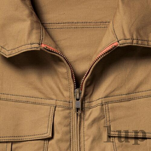 M-5L 作業服 寅壱 作業着 3900-124 長袖ブルゾン  (スタイリッシュ／レギュラーフィット 春夏用)(大きいサイズも同価格) | 寅壱 | 04