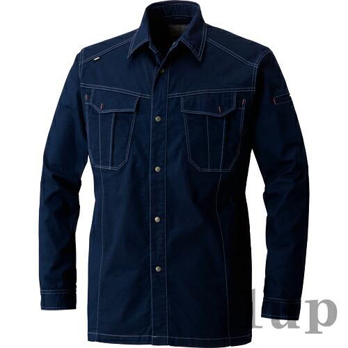 Ｍ-5Ｌ 作業服 寅壱 作業着 3900-125 長袖シャツ (スタイリッシュ／レギュラーフィット 春夏用)(大きいサイズも同価格) | 寅壱 | 11