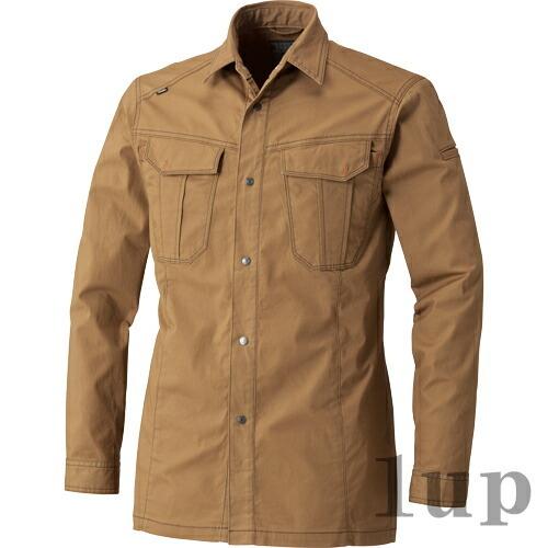 Ｍ-5Ｌ 作業服 寅壱 作業着 3900-125 長袖シャツ (スタイリッシュ／レギュラーフィット 春夏用)(大きいサイズも同価格) | 寅壱 | 12