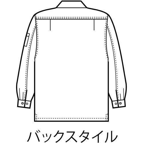 【廃番特価】M-5L 作業服 寅壱 作業着 3950-125 長袖シャツ 綿100％ (大きいサイズも同価格) | 寅壱 | 05