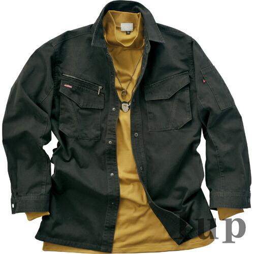 【廃番特価】M-5L 作業服 寅壱 作業着 3950-125 長袖シャツ 綿100％ (大きいサイズも同価格) | 寅壱 | 08