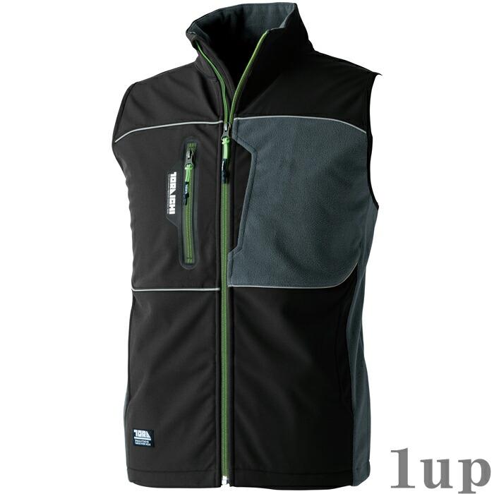 S-5L 作業服 寅壱 防寒着 7940-602 防寒ベスト (軽防寒)(大きいサイズも同価格) | 寅壱 | 06