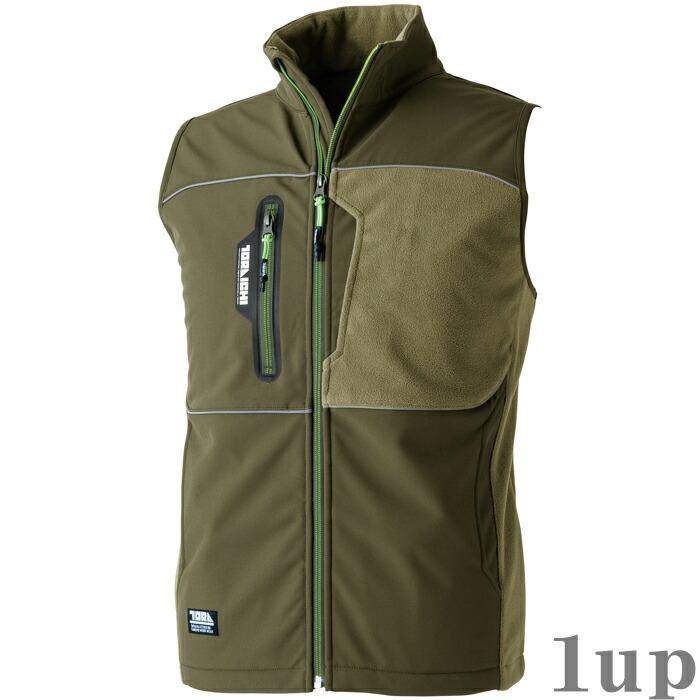 S-5L 作業服 寅壱 防寒着 7940-602 防寒ベスト (軽防寒)(大きいサイズも同価格) | 寅壱 | 07