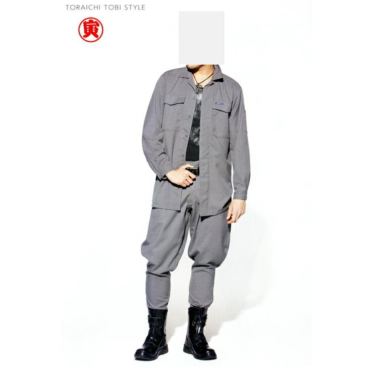 寅壱社製 丸寅 8020-143 ヒヨクオープン M-5L (鳶衣料 年間) | 寅壱 | 03