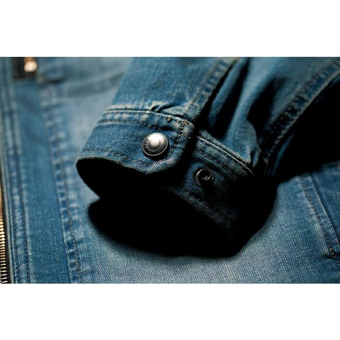 S-5L 作業服 寅壱 作業着 8850-554 デニムライダースジャケット (年間 レギュラーフィット) | 寅壱 | 11