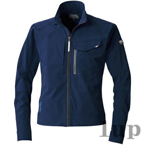 M-5L 作業服 寅壱 作業着 9334-124 長袖ブルゾン  (春夏用)(大きいサイズも同価格) | 寅壱 | 14