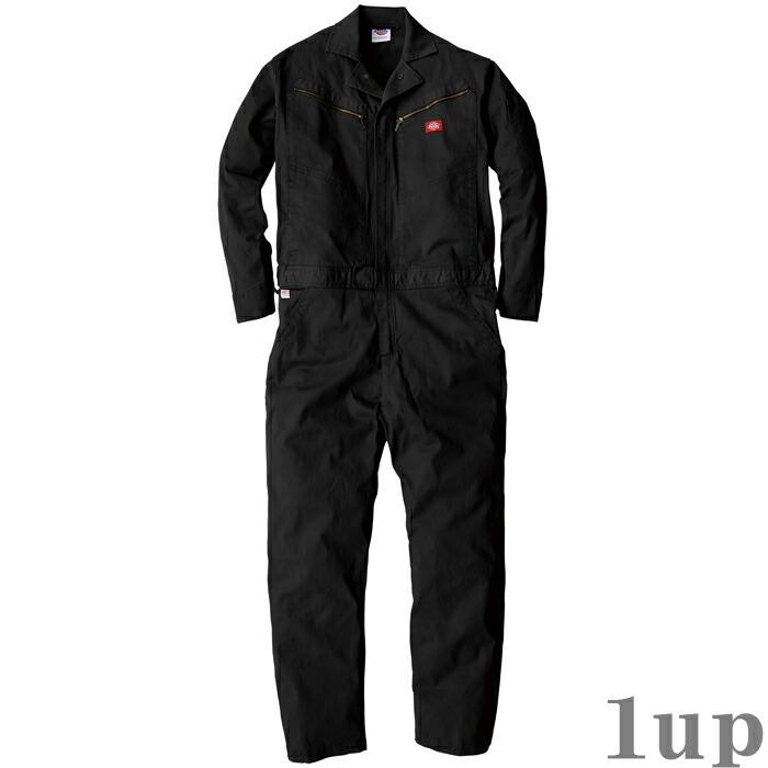 SS-5L Dickies ディッキーズ つなぎ 作業服 作業着 D-726 ストレッチツイルツナギ (年間)(大きいサイズも同価格) |  | 13