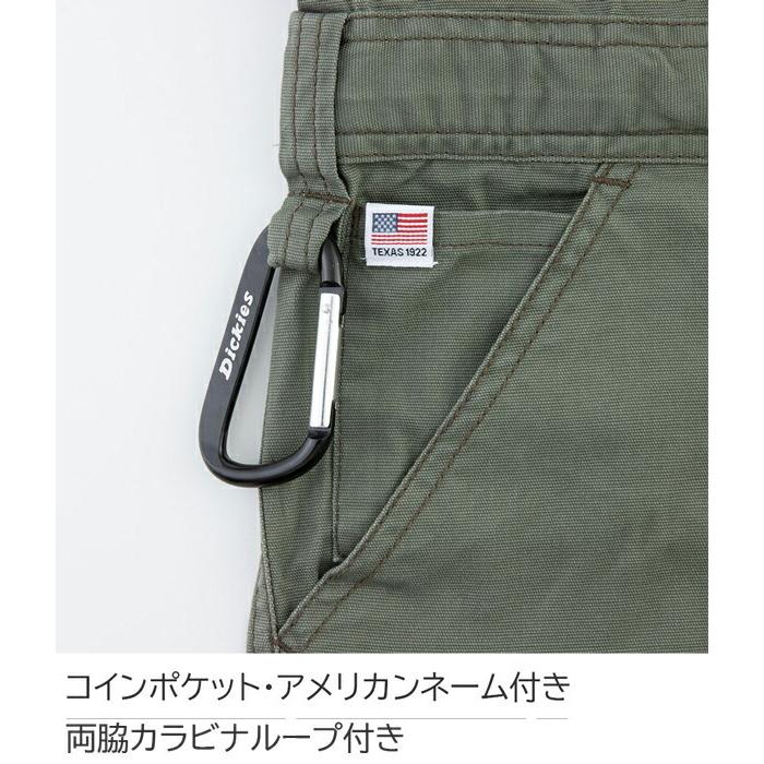SS-5L Dickies ディッキーズ つなぎ 作業服 作業着 D-736 ストレッチオックスツナギ (年間)(大きいサイズも同価格) |  | 09