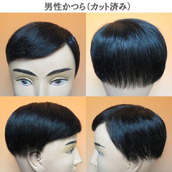 天頂部の毛量が少ない部分かつら |  | 01