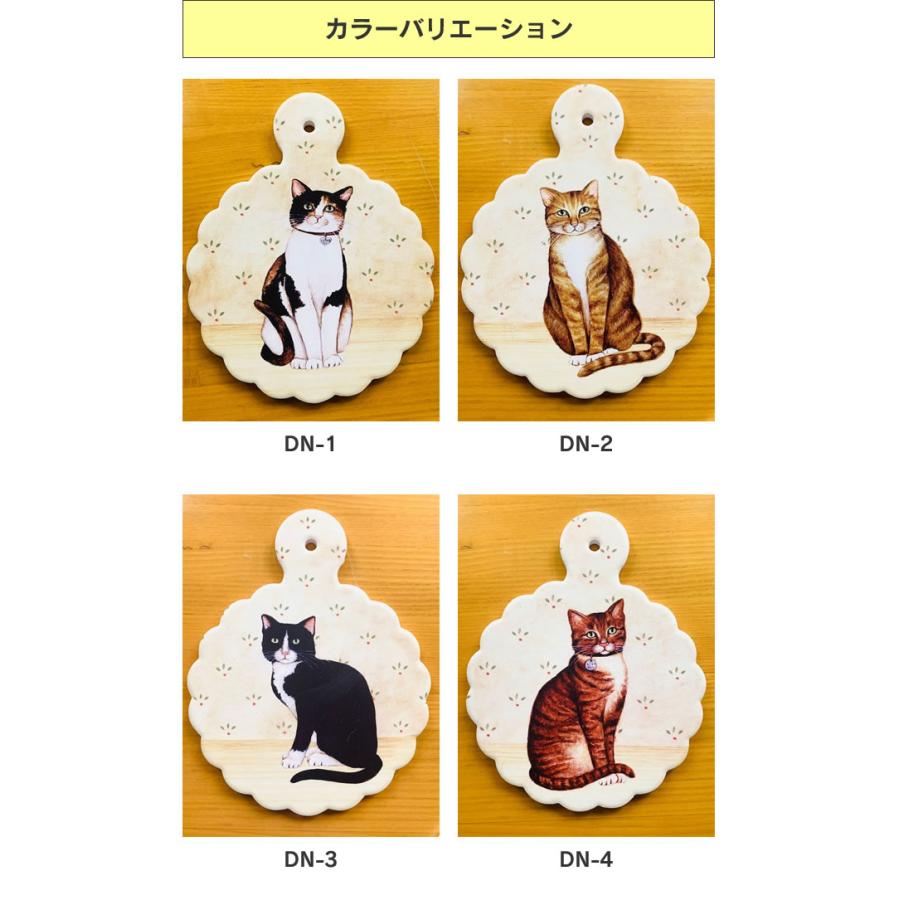 にゃんこ鍋敷き 猫 かわいい アニマル インテリア 雑貨 北欧 リアル