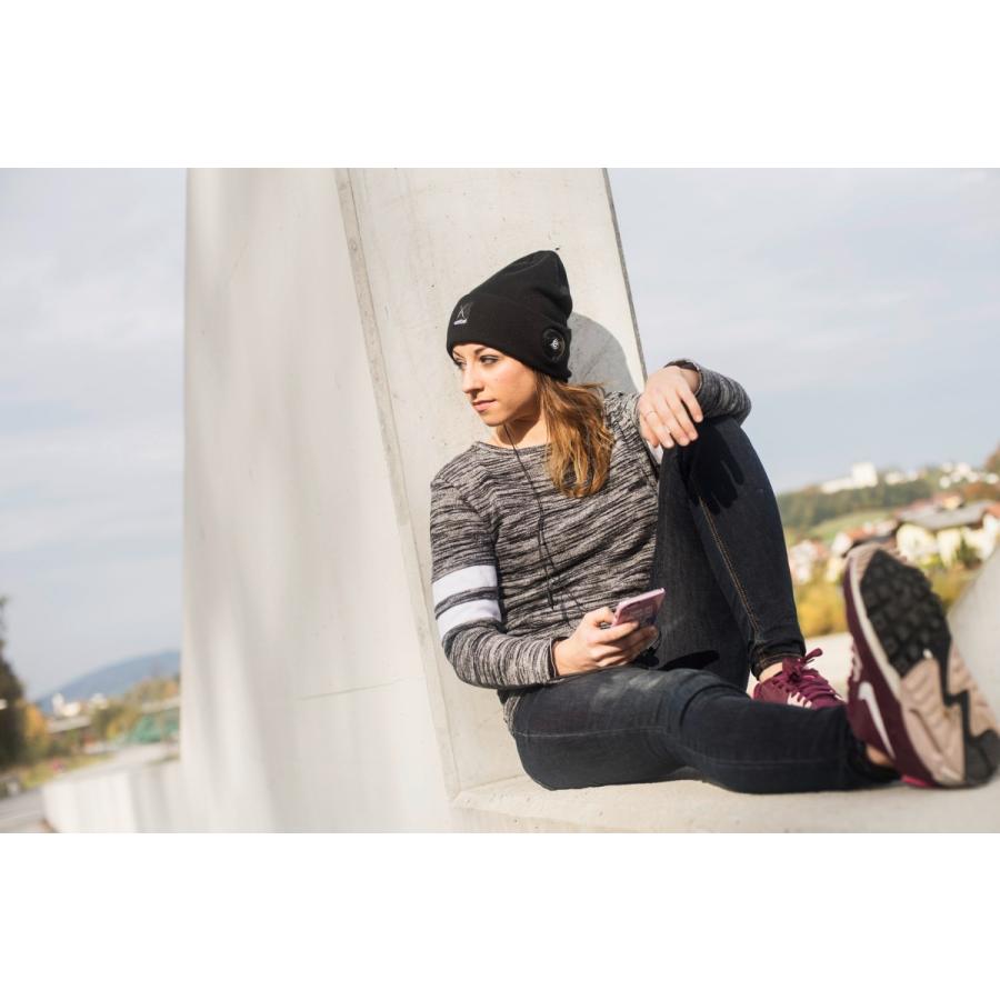 帽子 ニット帽 メンズ レディース 防寒 フリーサイズ ヘッドホン