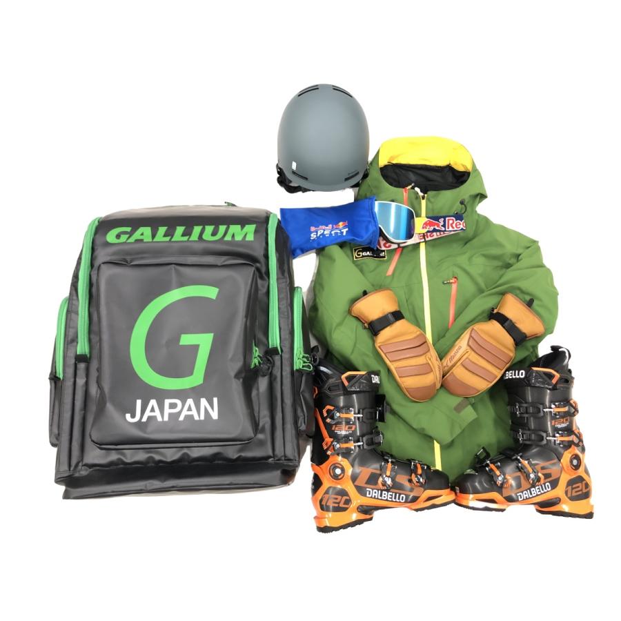 ガリウム　スノーボード　スキー　バック GALLIUM TEAM PACK ガリウム バックパック 防水 リュック 黒