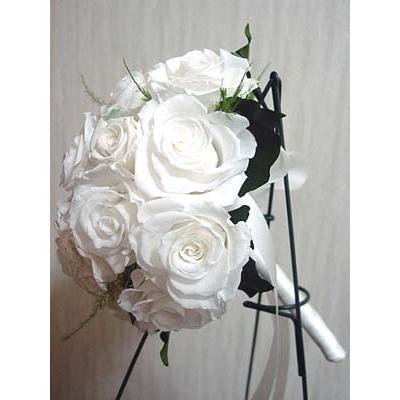 プリザーブドフラワー ウェディングブーケWhite Wedding！ブルーミング