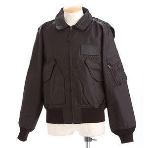 うファッション 【 送料無料 】HOUSTON フライトジャケット ブラック M
