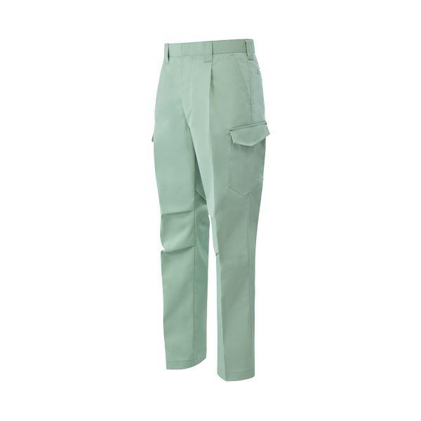 ワンタックワークパンツ 制電ソフトツイル ネイビー ウエスト79cm