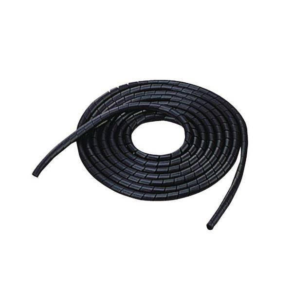 (まとめ) エレコム ケーブルスパイラルチューブ内径4mm 長さ2m ブラック BST-4BK 1本 〔×30セット〕