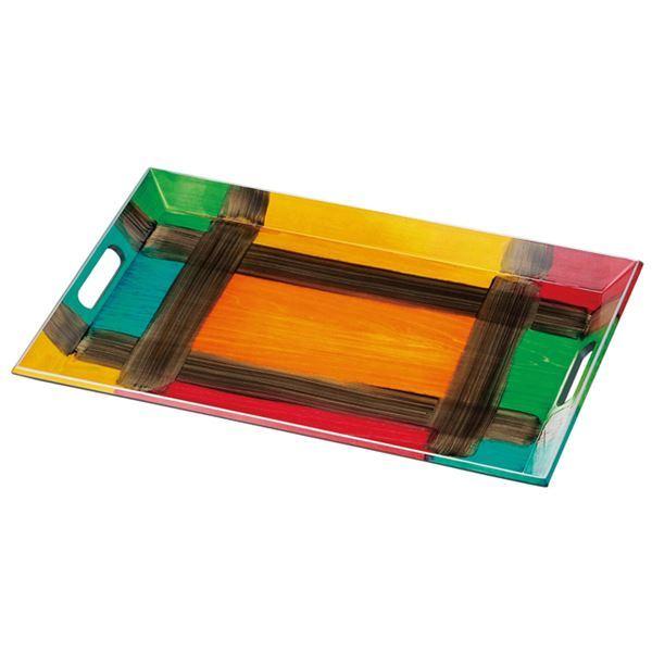 尺8 脇取盆/トレー 〔ザルツブルグ 木〕 545×360×40mm 木製 日本製 〔和食 レストラン 居酒屋 店舗 お店〕〔代引不可〕