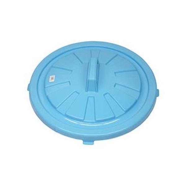 （まとめ）TRUSCO エコペール丸型45L用フタ RBK-45F 1個（本体別売）〔×10セット〕