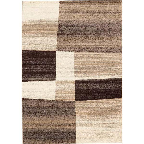 防炎 ラグマット/絨毯 〔約240×240cm ブラウン〕 ホットカーペット対応 ウィルトン カルム プレーベル 86441/BR〔代引不可〕