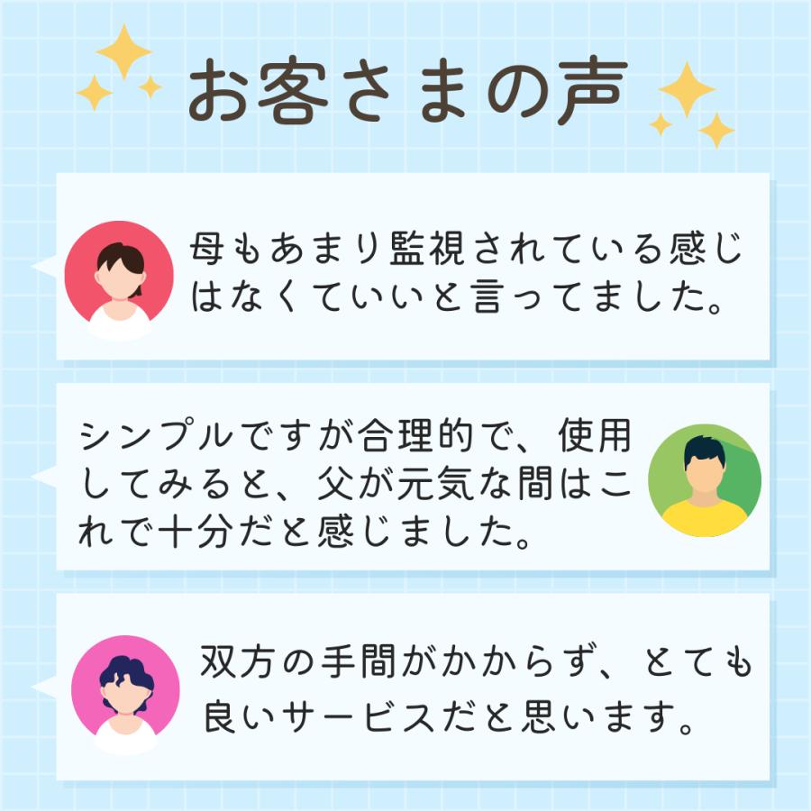 見守りセンサー ひとり暮らしのおまもり IoTで始める新しい見守りの形 小型センサーで離れて暮らす家族を見守る 見守り |  | 05