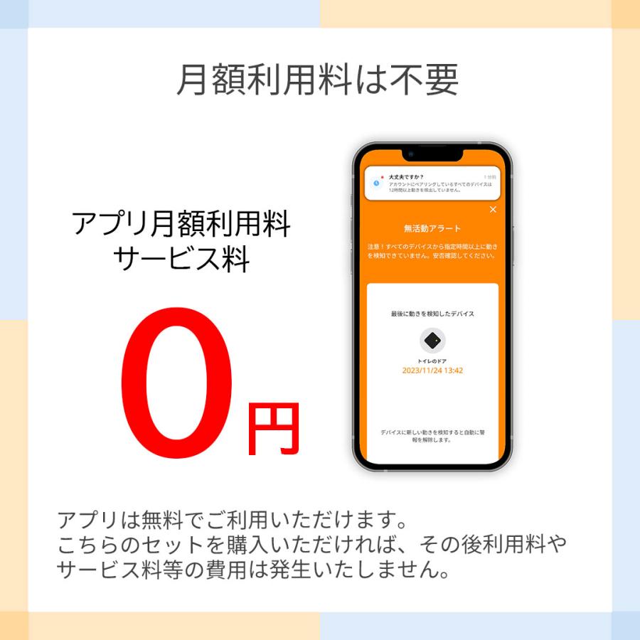 見守りセンサー ひとり暮らしのおまもり IoTで始める新しい見守りの形 小型センサーで離れて暮らす家族を見守る 見守り |  | 07
