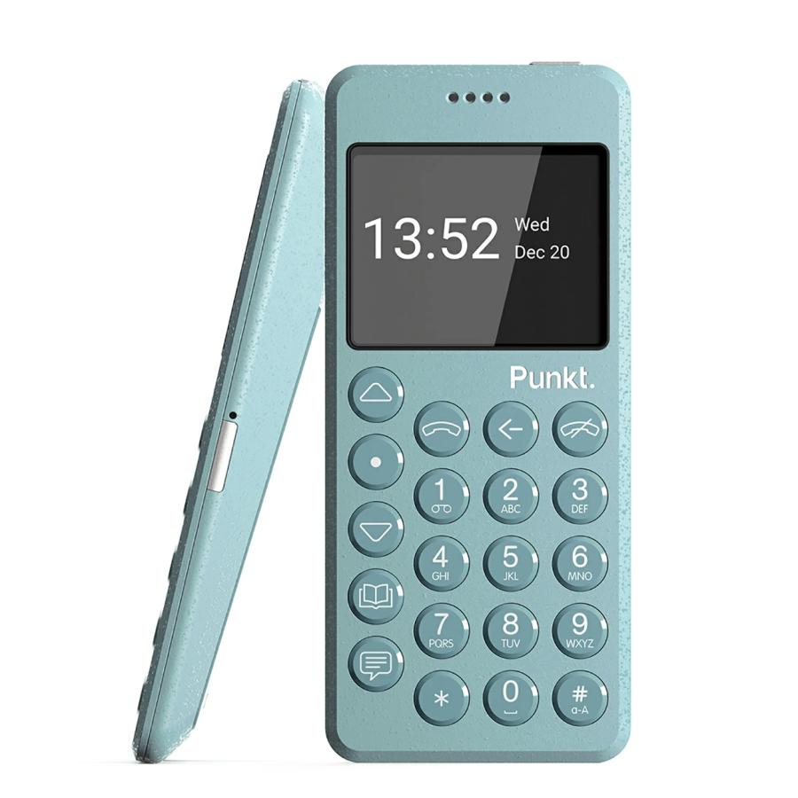 Punkt. MP02-2 Light Blue 携帯電話 スマートフォン SIMフリー 4G LTE ミニマリスト 日本語対応 nano SIM  日本正規代理店 :30-004-88077:Glimpse ヤフー店 - 通販 - Yahoo!ショッピング