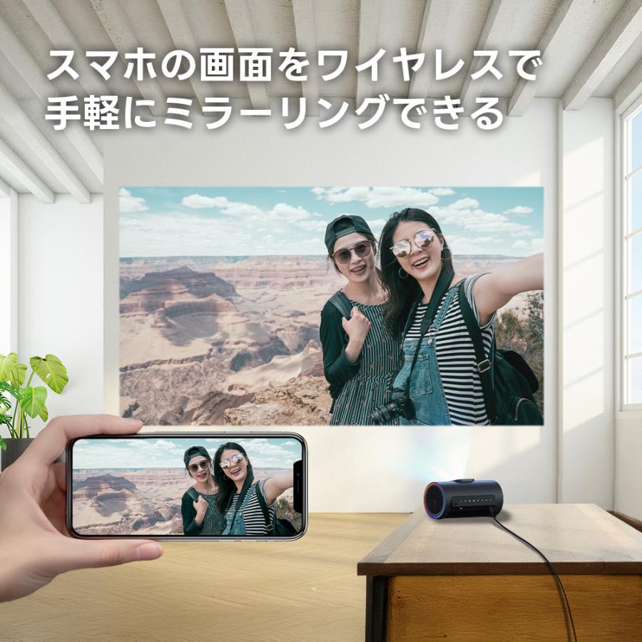 JMGO PicoPlay+ バッテリースタンドセット 縦横2Way 回転ボトル型