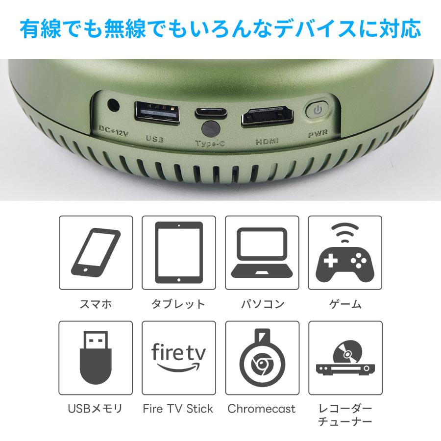 プロジェクター Adget Pocket Projector モバイル バッテリー プロジェクター Adget Pocket Projector モバイル バッテリー