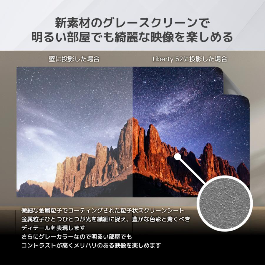 サンヨー　プロジェクター　スクリーン　スピーカー　セット スピーカー内蔵プロジェクター専用スクリーン 52型 16：9 C-L52S