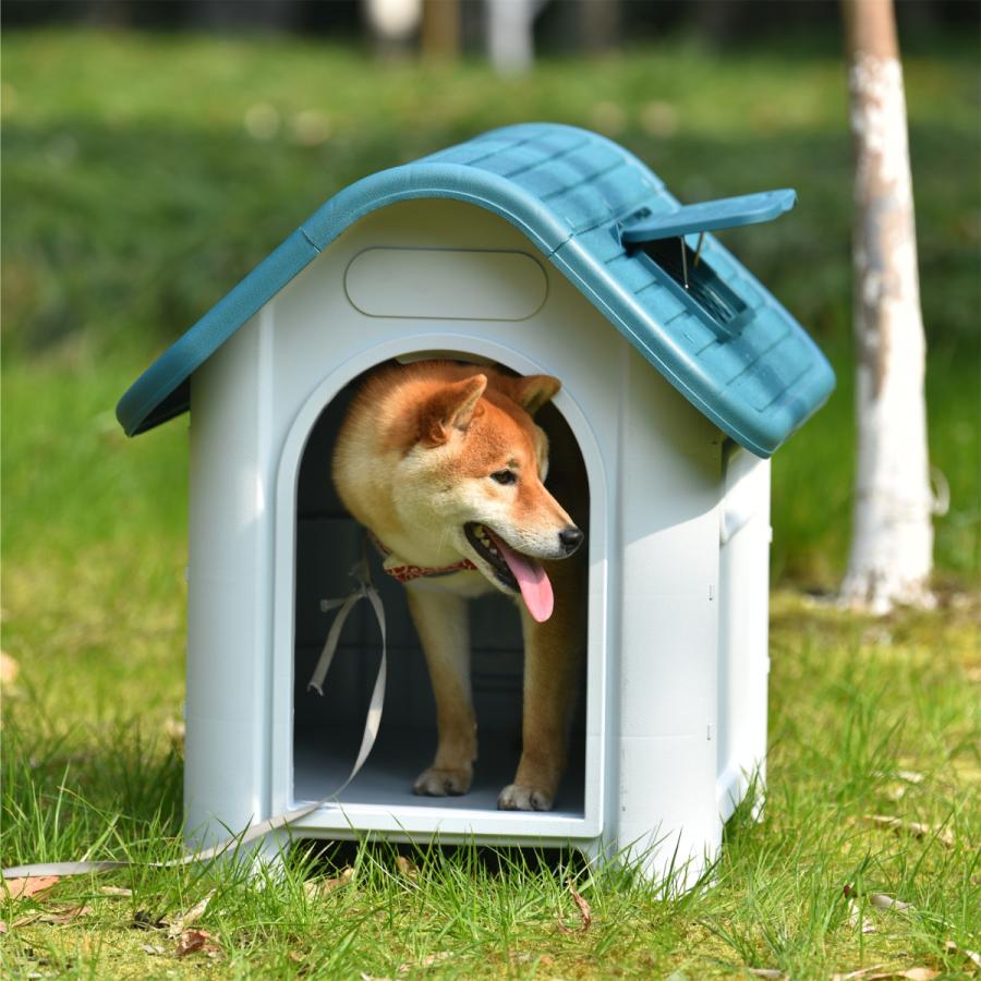 44 割引円高還元 犬小屋ペットケージペットハウス犬舎室内屋外用中型犬小型犬犬防風防水換気通 犬用品 ペット Urbanfarminginstitute Org