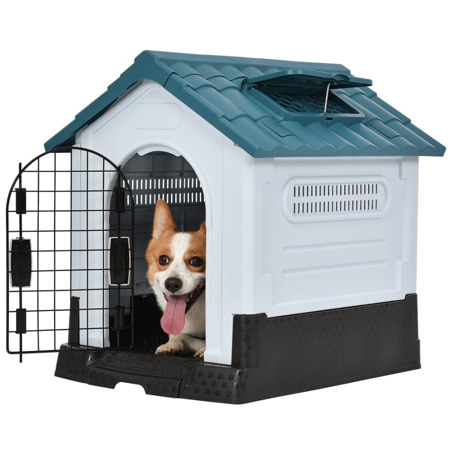 犬小屋 ペットケージ 犬 ペットハウス 中型犬 屋外用 室内 プラスチック製 オシャレ 室外 681 Toyo21 通販 Yahoo ショッピング