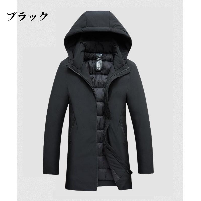 FーDaylight 爆買 ダウンジャケット メンズ フード付き 中綿