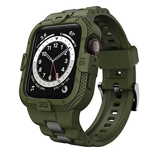 超新作 Apple Gelishi Watchバンド バンパーケース付き メンズ頑丈なバンド ステンレススチールメタルピース 腕時計シリー 42mm 44mm ヘッドホン Www We Job Com