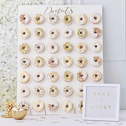 Large Donut Wall - Gold Wedding Range by Ginger Ray並行輸入