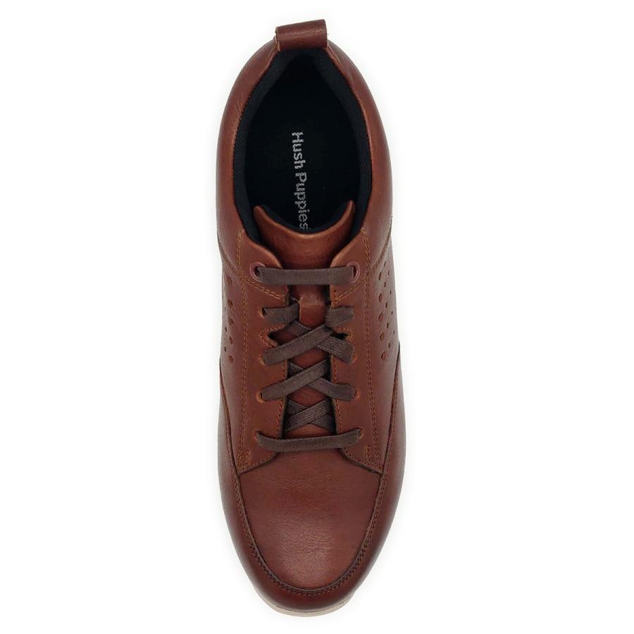 Hush Puppies ハッシュパピー メンズ レザースニーカー M7105T 靴 m7105t202シューズモリ Yahoo!店
