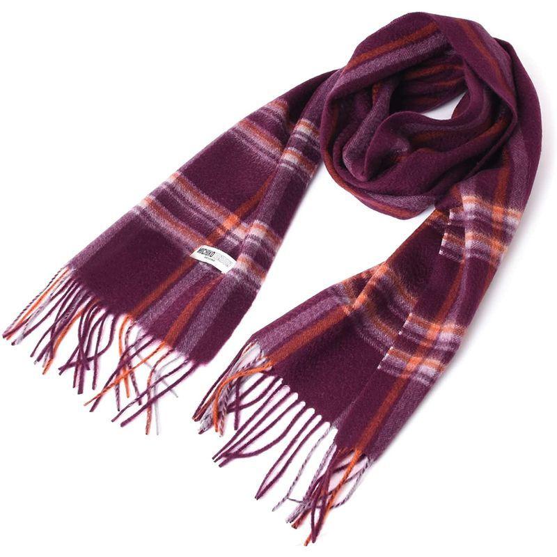 優れた品質 男女兼用 カシミヤ100 Londonミチコロンドンブランドマフラー Michiko メンズ C ギフト 軽量 チェック ストール マフラー qhema Com