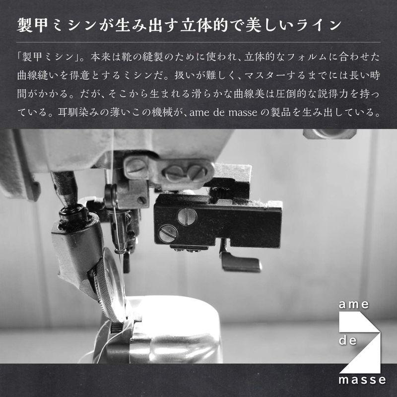 アム デ マス キーケース 栃木レザー 本革 日本製 スマートキー キーホルダー ハンドメイド シンプル メンズ Kc 003 Rブラ スーパーセール