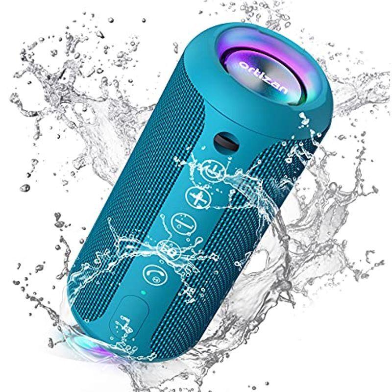 かわいい Ortizan Bluetooth 24w出 30時間連続再生 Ledライト付き お風呂適用 ワイヤレススピーカー 防水ipx7 スピーカー ポータブルオーディオアクセサリー Www Projectcorfu Com